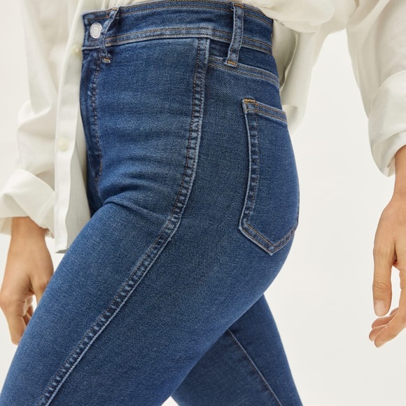 Everlane Way-High Clean Front Skinny Jean - Picture 3 of 9